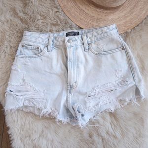 Abercrombie Annie high rise shorts